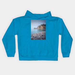 Etretat coastline Kids Hoodie